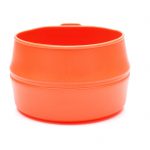 Fold a cup Green Series Color Orange